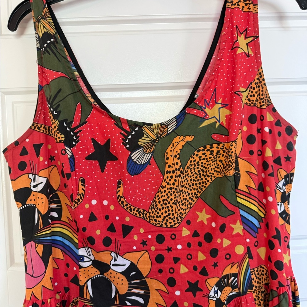 Nooworks pride tiger Naomi dress: Large - Picture 2 of 5